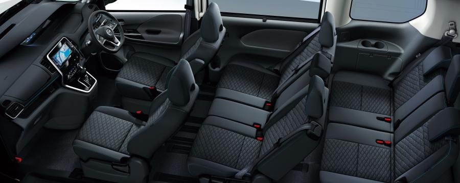Интерьер Nissan Serena Rider by Autech 2016 года  (фото 2 из 3)